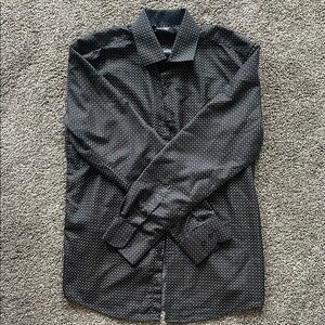 Men's Black button down Shirt